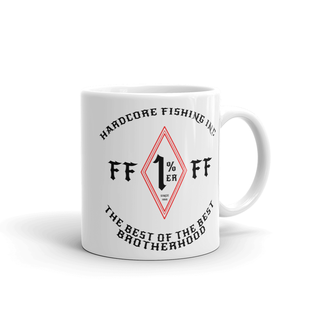 11 Oz and 15 Oz BROTHERHOOD coffee Mug White